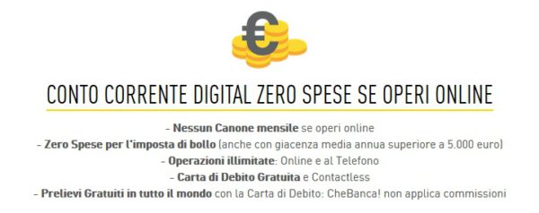 Conto chebanca – e il miglior conto corrente a zero spese? Conto corrente a spese zero