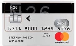 carta n26 mastercard