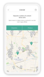 cartina negozi abilitati al servizio cash26