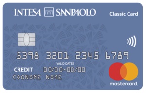 esempio carta di credito classic intesa sanpaolo