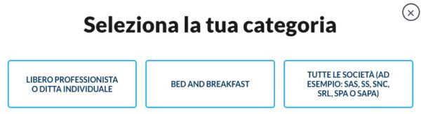 seleziona attivita per scelta pos