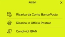 esempio di come si riceve denaro con app poste italiane