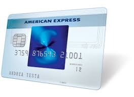 immagine carta american express blu