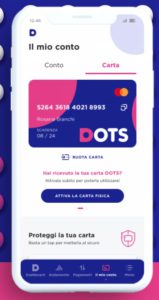 esempio di app dots