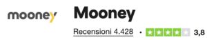 stelle gradimento mooney trustpilot