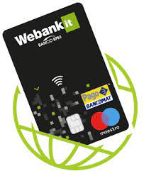 carta bancomat webank