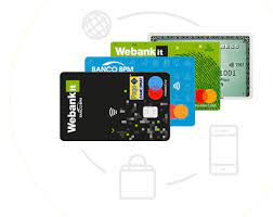 tipi di carte webank