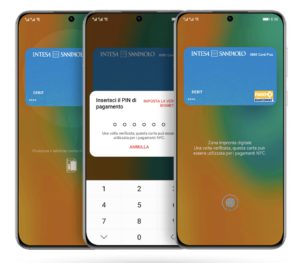 screenshot schermi smartphone come esempio huawei pay