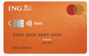 carta di debito ing direct